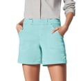 thumbnail image 1 of Sngxgn Women's High Waisted Biker Shorts with Pockets Workout & Yoga Tights(Mint Green,XL), 1 of 7