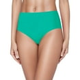 thumbnail image 1 of Sngxgn Women's High Waisted Swimsuit Bikini Bottoms Tummy Control Tankini Bottoms Swim Shorts(Green,S), 1 of 5