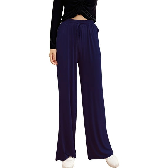 Sngxgn Women's Joggers Pants Lightweight Running with Pockets Casual Pants for Workout(Navy,XL)