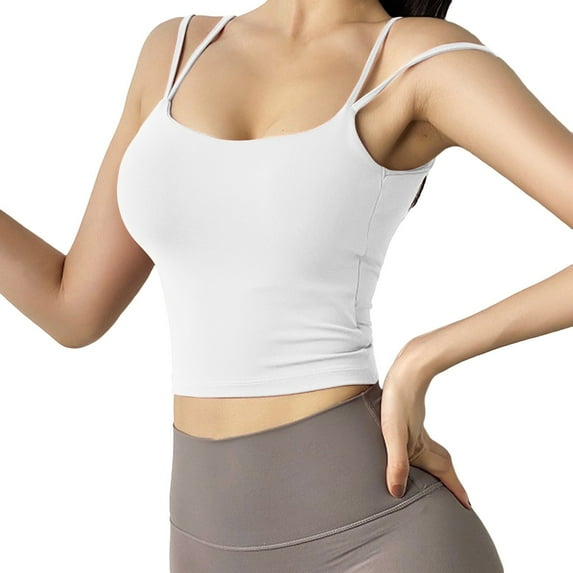 Sngxgn Women's Lace Tank Top Lace Camisole Tank Tops Sleeveless Crop Lace Trim Y2k Tops(White,S)