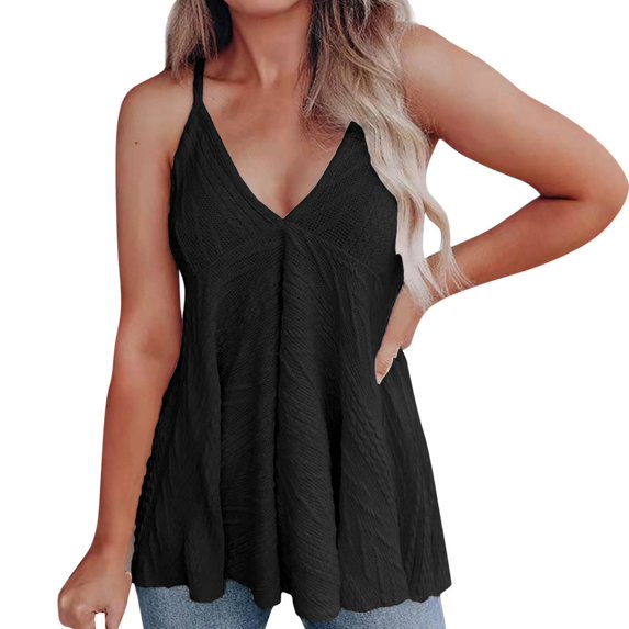 Sngxgn Women's Lace Tank Tops Y2k Camisole Tops Lace Crop Tops Ribbed Knitted Tank Tops(Black,M)