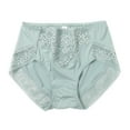 thumbnail image 1 of Sngxgn Women's No Pinching Underwear Breathable Brief Panty(Green,XXXL), 1 of 3