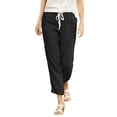 thumbnail image 1 of Sngxgn Women's Pants Lightweight Comfortable Lounge Pants for Women(Black,L), 1 of 6