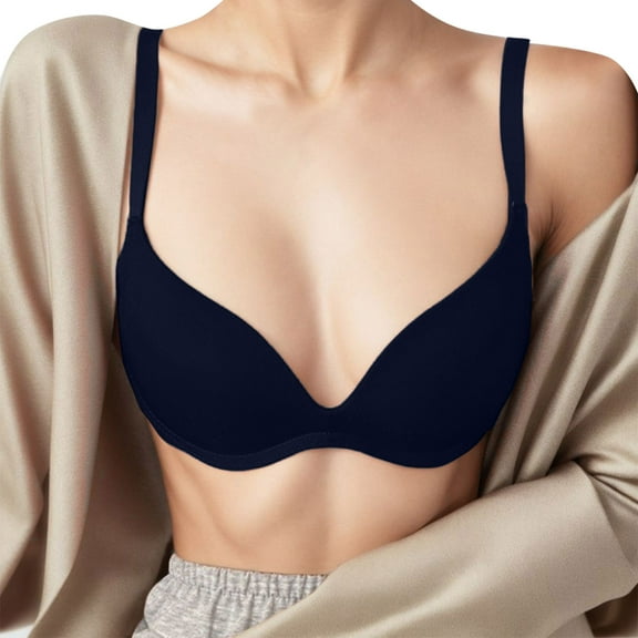 Sngxgn Women's Secrets All Over Smoothing Full-Figure Underwire Bra(Black,M)