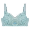 thumbnail image 1 of Sngxgn Women's Secrets All Over Smoothing Full-Figure Underwire Bra(Blue,XXL), 1 of 2