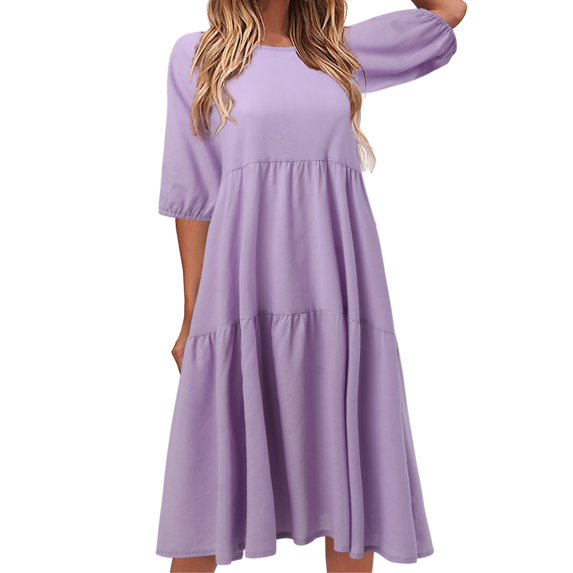 Sngxgn Women's Shoulder Short Dress Ruched Bodycon Mini Dress(Purple,M)