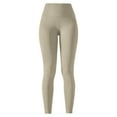 thumbnail image 1 of Sngxgn Women’s Solid Soft Leggings Stretchable No See Through(Dark Gray,M), 1 of 8