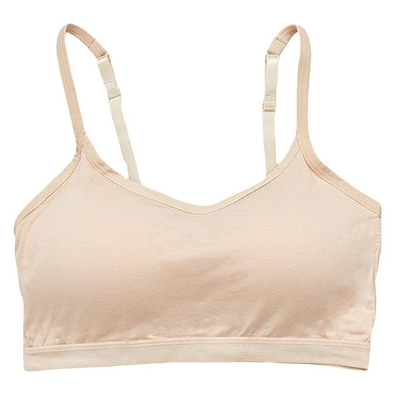Sngxgn Women's Strappy Sports Bra Yoga Tops for Workout Fitness(Beige,M)
