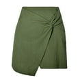 thumbnail image 1 of Sngxgn Women's Trim High Waist Fishtail Bodycon Long Skirt(Green,M), 1 of 6