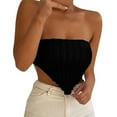 thumbnail image 1 of Sngxgn Women's Tummy Control Scoop Neck Camisole Tops for Women Seamless Tank Top(Black,M), 1 of 8