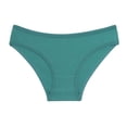 thumbnail image 1 of Sngxgn Women's Underwear High Waisted Cotton Briefs Stretch Panties Soft Full Coverage Underpants(Green,S), 1 of 6