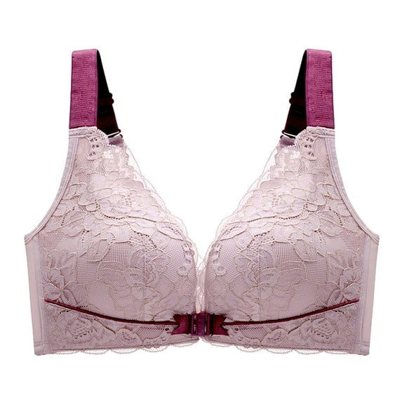 Sngxgn Women's Underwire Bra, Convertible Underwire T-shirt Bra(Rose Gold,42)