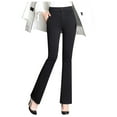 thumbnail image 1 of Sngxgn Women's Wide Leg Sweatpants Fall Casual High Wasited Pants(Black,L), 1 of 6