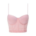 thumbnail image 1 of Sngxgn Women's Wireless Seamless Full-Coverage Convertible T-Shirt Bra(RD2,S), 1 of 4