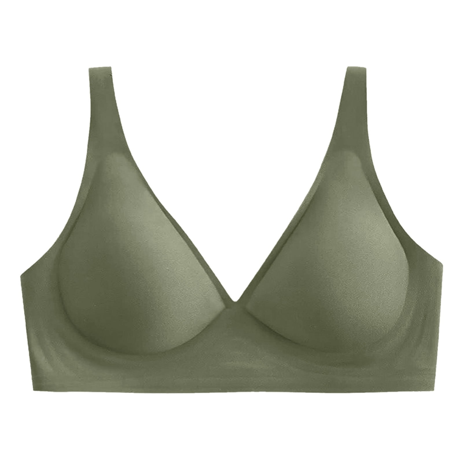 Women's Wireless T-Shirt Bra - Rust