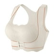 thumbnail image 1 of Sngxgn Women's Wireless T-Shirt Bra, Wirefree T-Shirt Bra(White,M), 1 of 4