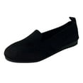 thumbnail image 1 of Sngxgn Womens Ballet Flats Comfort Slip On Walk Work Dress Shoes(Black,38), 1 of 7