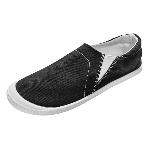 Sngxgn Womens Ballet Flats Comfort Slip On Walk Work Dress Shoes(Black,41)