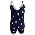 thumbnail image 1 of Sngxgn Womens Button up Pajamas Set Short Sleeve Sleepwear Soft Pj Lounge Sets(Blue,M), 1 of 1