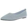 thumbnail image 1 of Sngxgn Flats Shoes Women Comfortable Women's Flats(Blue,41), 1 of 6