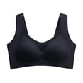 thumbnail image 1 of Sngxgn Womens Sports Bras for Women Medium Support Wireless Bra Padded Bralettes for Women(Black,L), 1 of 5