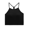thumbnail image 1 of Sngxgn Womens Sports Bras for Women Medium Support Wireless Bra Padded Bralettes for Women(Black,L), 1 of 4