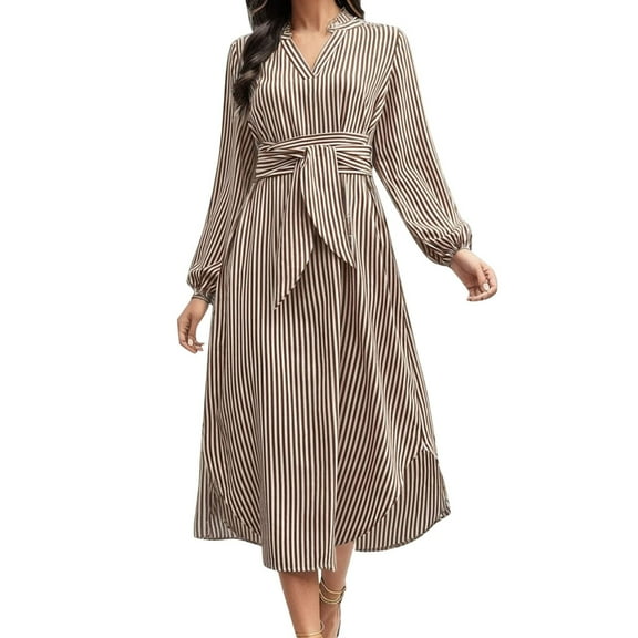 Sngxgn Womens Square Neck Long Sleeve Soft Lounge Long Dress Fall Casual Ribbed Bodycon Maxi Dresses(Coffee,M)