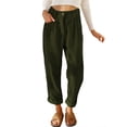 thumbnail image 1 of Sngxgn Womens Sweatpants Pockets High Waist Sporty Gym Fit Jogger Pants Lounge Trousers(AG,XL), 1 of 4