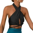 thumbnail image 1 of Sngxgn Women's Sleeveless Tank Top Double Layers Back Blouse Tunic(Black,S), 1 of 5