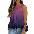 thumbnail image 1 of Sngxgn Womens Tops - Scoop Neck Cami - Tank Top for Women, Camisole for Women, Tummy Control Shapewear(Purple,S), 1 of 4
