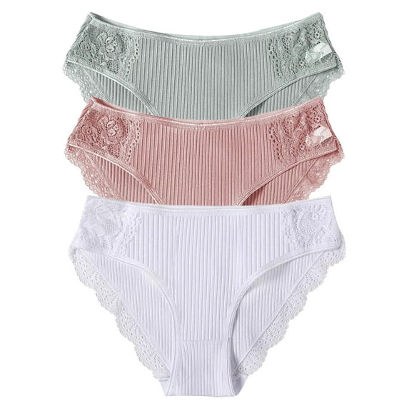 Sngxgn Womens Underwear High Waist Cotton Underwear Soft Underwear Super Stretchy Briefs Full Coverage Panties Women(Hot Pink,M)