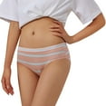 thumbnail image 1 of Sngxgn Womens Underwear High Waist Cotton Underwear Soft Underwear Super Stretchy Briefs Full Coverage Panties Women(Pink,XXL), 1 of 4