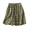 thumbnail image 1 of Sngxgn Womens Workout Athletic Shorts Gym Running Biker Shorts with Pockets(Green,M), 1 of 2