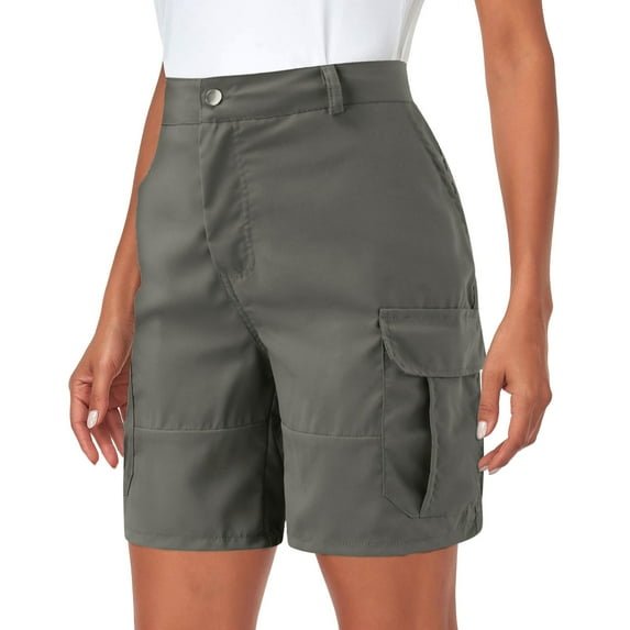 Sngxgn Womens Workout Gym Shorts Casual Lounge Set, Ladies Active Apparel with Pockets(Grey,XL)