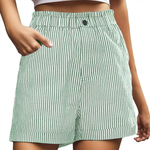 Sngxgn Womens Workout Shorts Gym Running Biker Shorts with Pockets(Green,S)