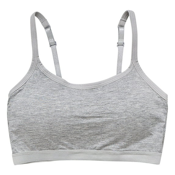 Sngxgn Workout Sports Bras Women Removable Backless Strappy Light Support Gym Fitness Yoga Crop Bra(Grey,M)