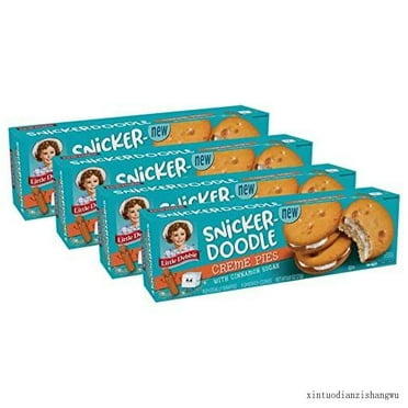 Snickerdoodle Creme Pies With Cinnamon Sugar - Pack Of 4 Boxes With 8 Pies Each - 32 Total Cookie Pies, 8 Count (Pack Of 4), 9.57 Ounces, 1