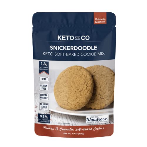 Snickerdoodle SoftBaked okie Mix by Just 1.3g Net Carbs Per Serving