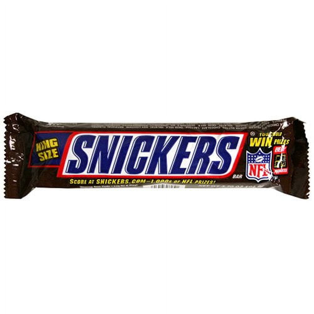 Snickers Bar, KingSize, 3.7Ounce Bars (Pack of 24)