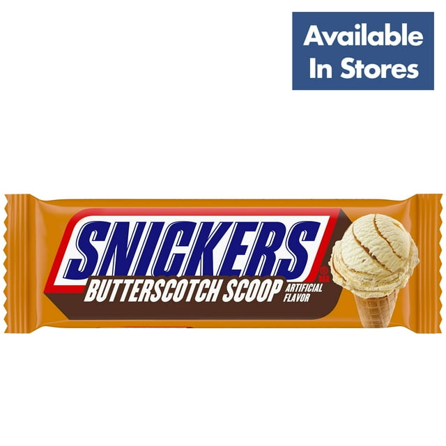 Snickers Butterscotch Scoop Milk Chocolate Bar 1.41 oz