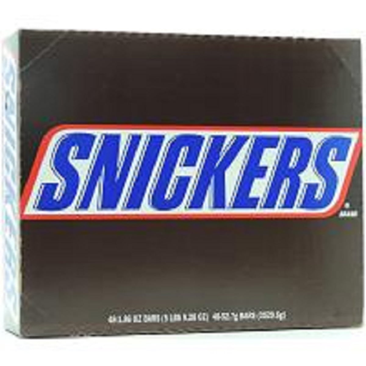 Snickers Chocolate Candy Bars 48 Count - 1.86 oz