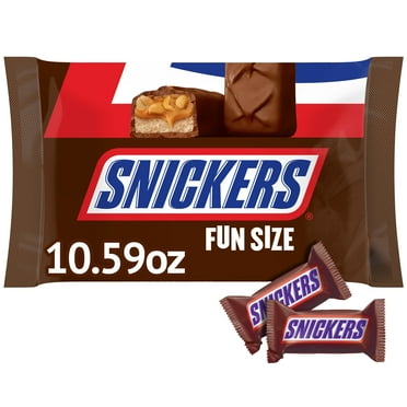 Snickers Fun Size Chocolate Candy Bars Father’s Day Gift - 10.59 oz
