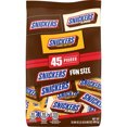 thumbnail image 1 of Snickers Chocolate Candy Bars, Fun Size, Variety Mix Bag (Pack of 4), 1 of 1