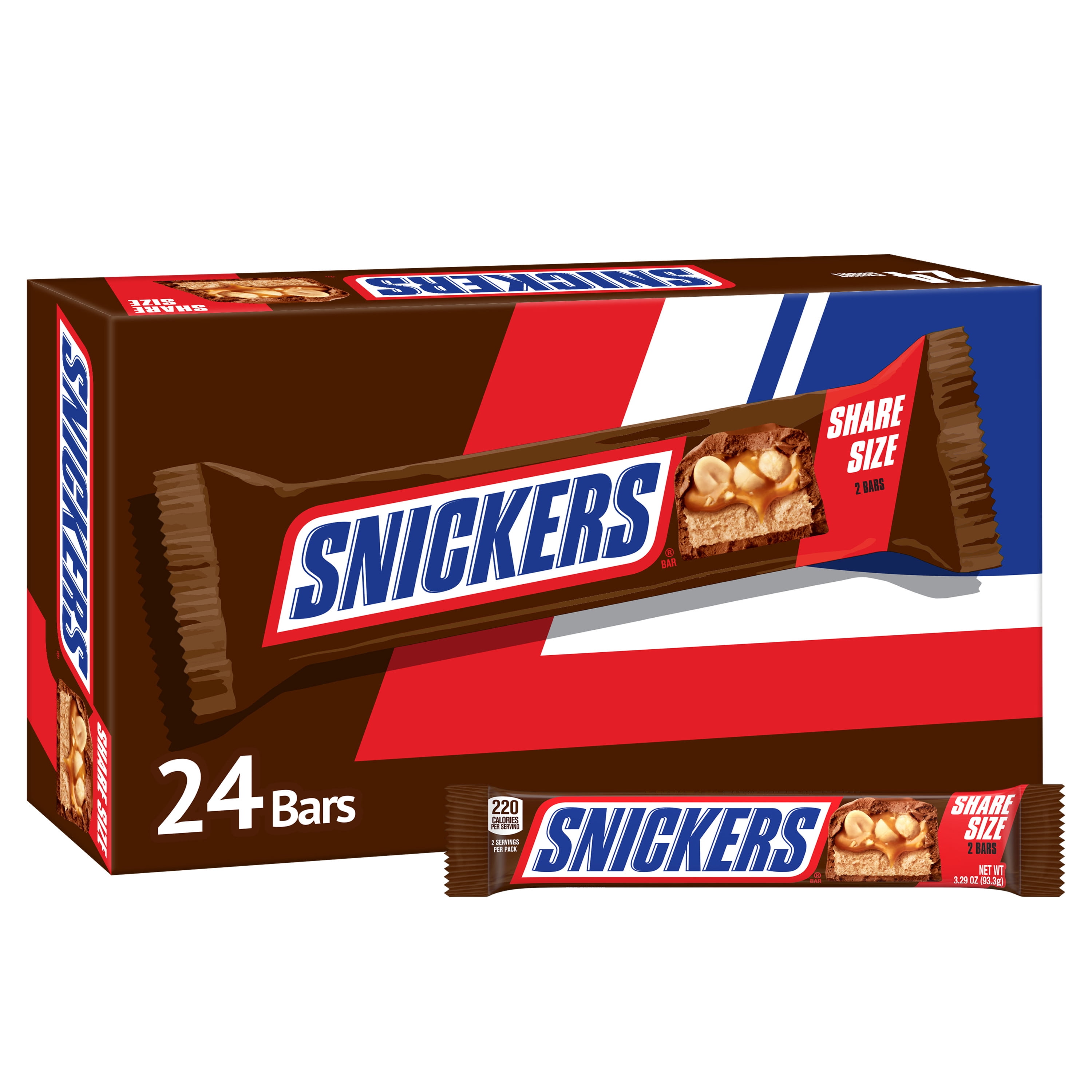 Paquete a Granel de 24 Snickers Chocolate Candy Bars Chile | Ubuy
