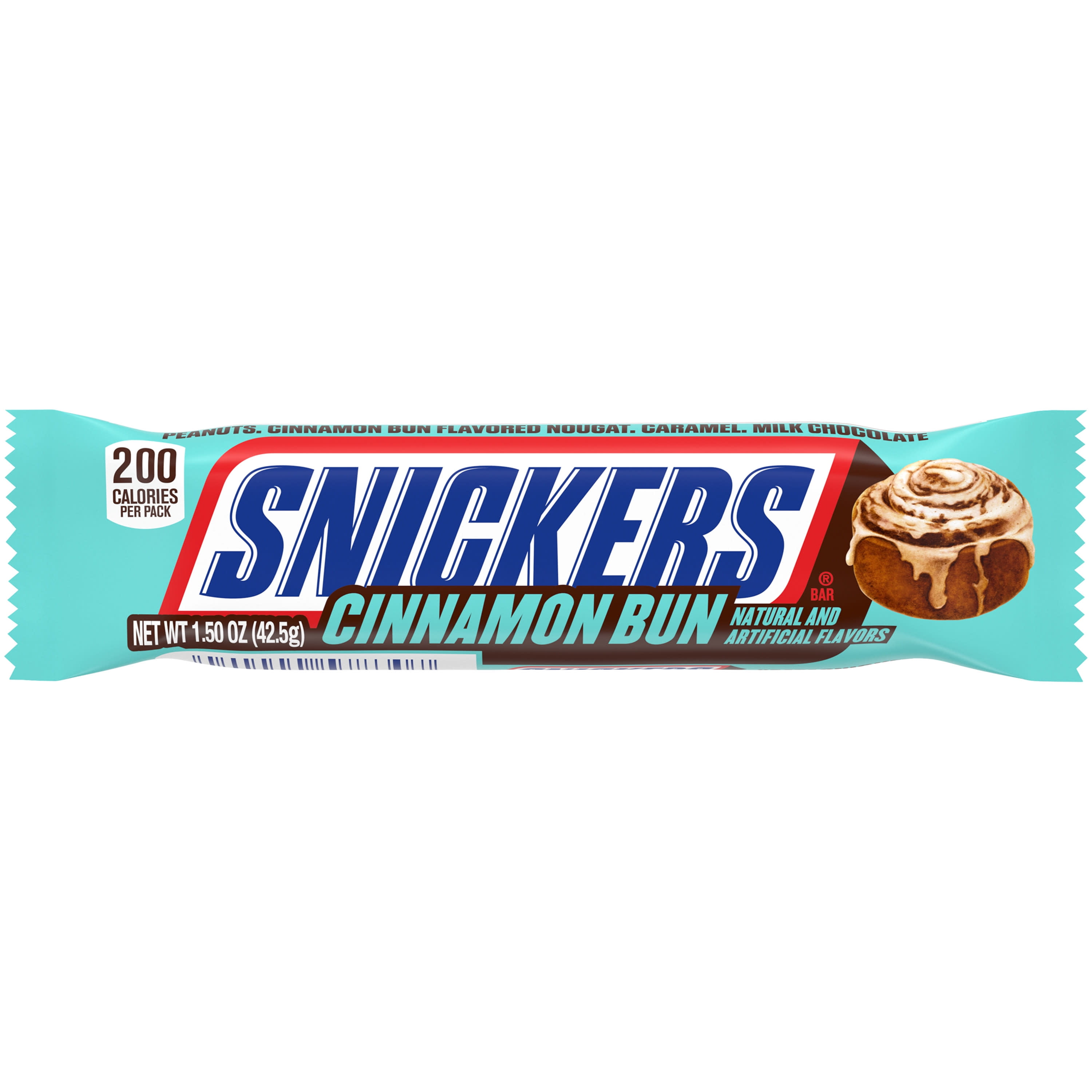 Snickers Cinnamon Bun Chocolate Candy Bars - 1.5 oz Bar (Available in Store Only)
