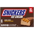 thumbnail image 1 of Snickers Football Creamy Peanut Butter Ice Cream Bars 12 fl oz, 6 Pack, 1 of 12