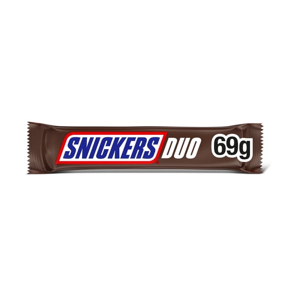 Snickers Duo 69g, Imported from Britain