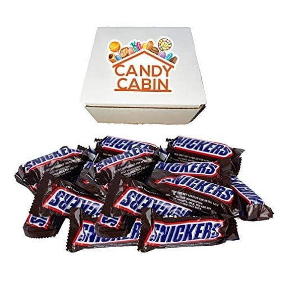 Snickers Fun Size Candy Bars, Bulk Pack by CANDY CABIN 1 Lb