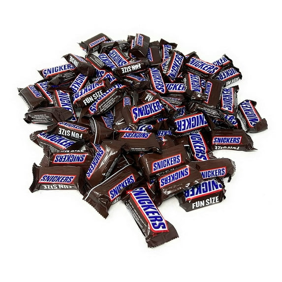 Snickers Fun Size Chocolate Candy Bars American Holiday Favorites Bulk Super Mix Individually Wrapped Assorted Variety In Resealable Bag 3 lbs (48 Oz)