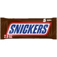 thumbnail image 1 of Snickers Fun Size College Basketball Milk Chocolate Candy Bars Bag - 5 pk / 2.6 oz, 1 of 5